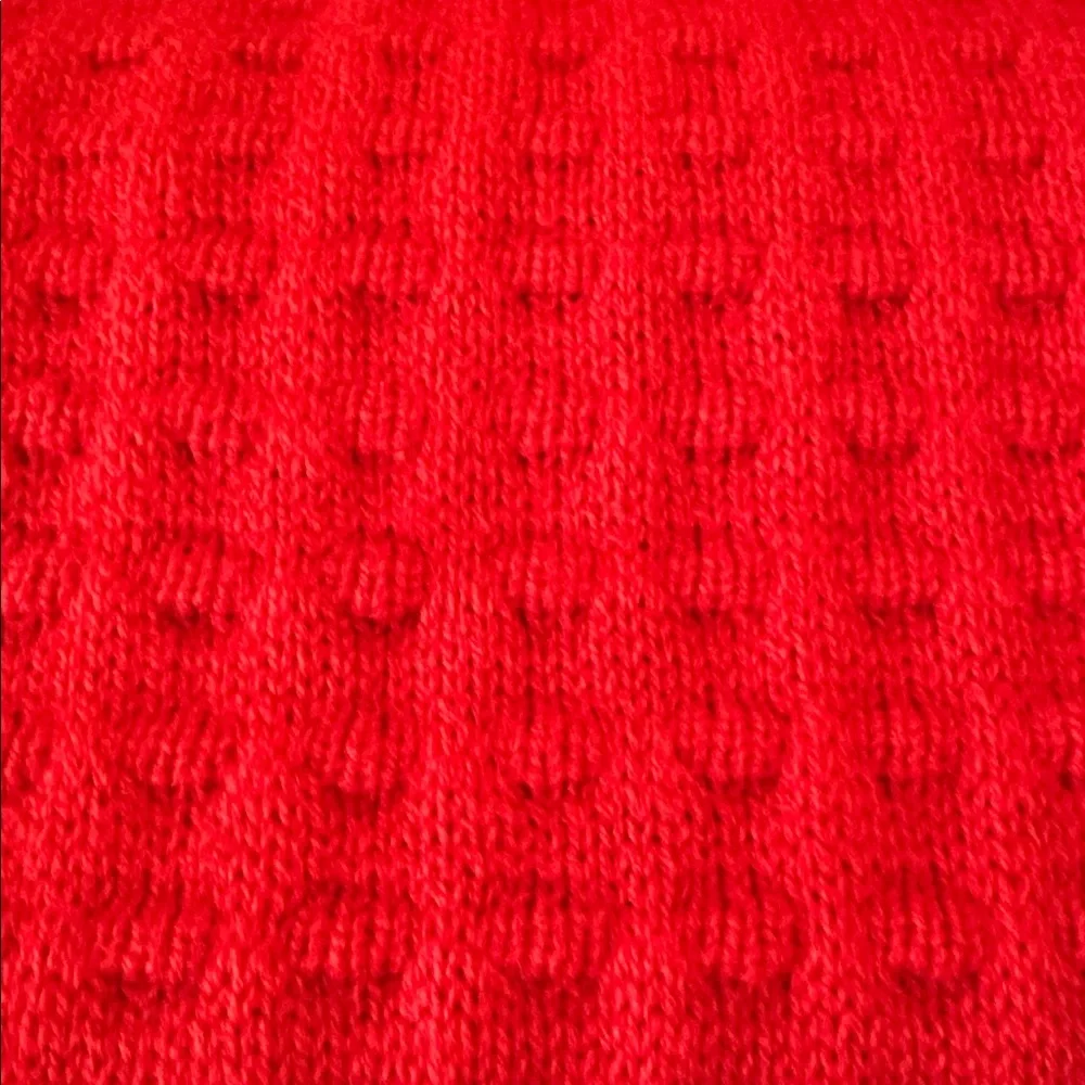 Textural Color Block Sweater Knit Throw Blanket Pink/Red/Yellow - LEGO x Target